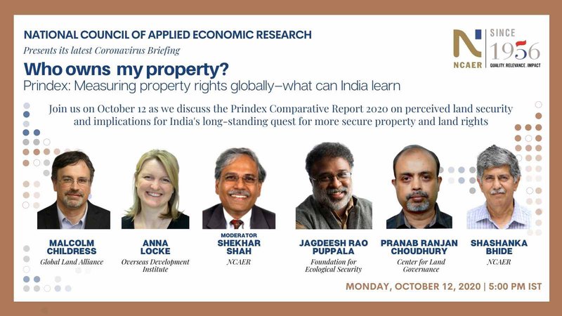 NCAER webinar